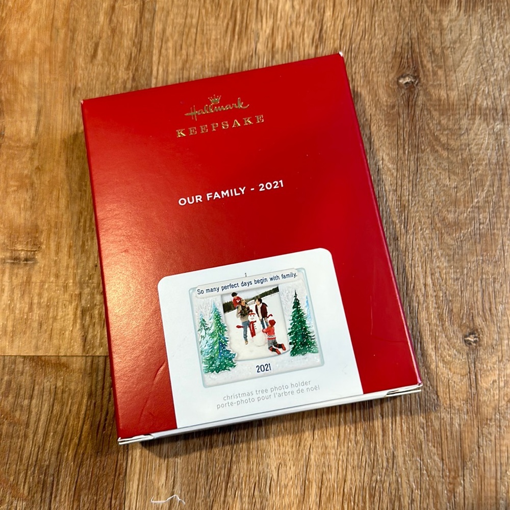 Hallmark Keepsake Our Family 2021 Ornament
